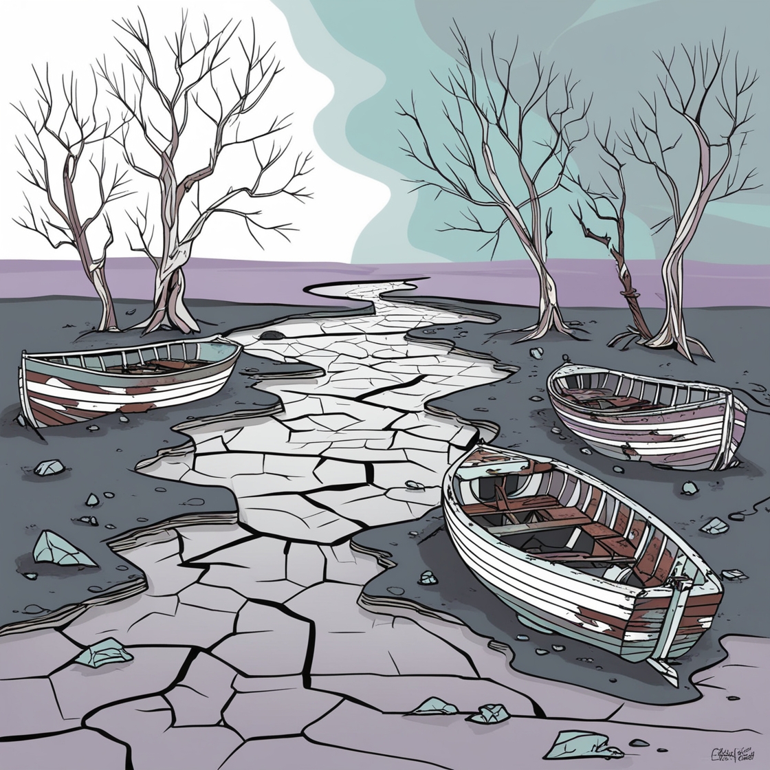 Welcome to the year 2050: Dried up rivers